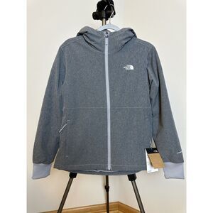 The North Face Women's Medium Shelbe Raschel Windwall Jacket Heather Grey NWT